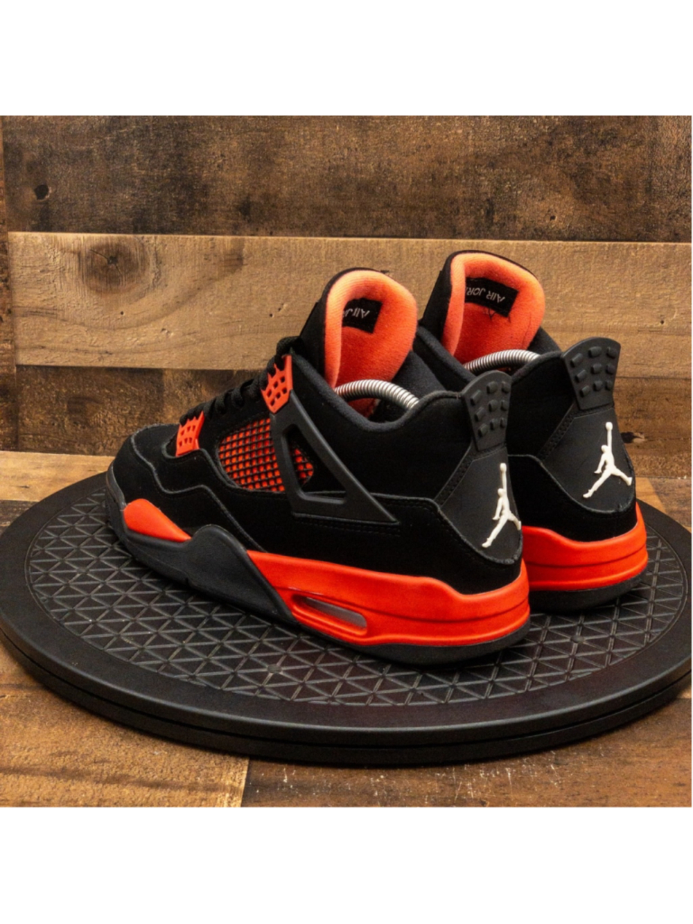 Jordan Air Jordan 4 Retro Red Thunder Black/Red CT8527-016 Men's 9 Sneakers - Picture 6 of 9